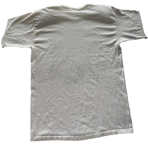 Ken Done Art to Wear T-Shirt Large White Unisex Adult Fish Tropical Shoulder Pad - Picture 2 of 7